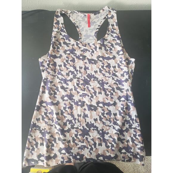 SPANX Women's Tank Top; Brown Athletic - Size 2 - Picture 1 of 4